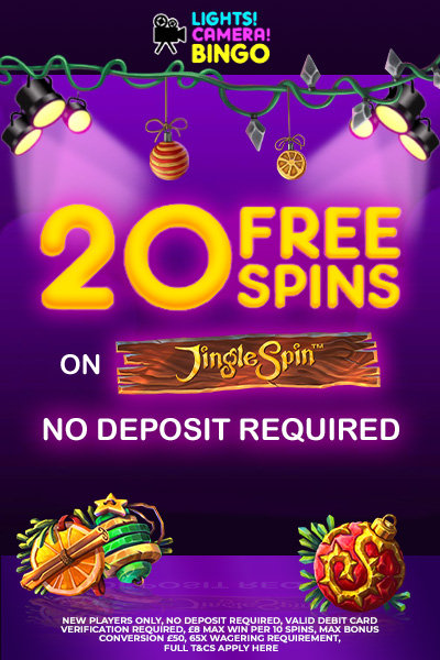 20 Free Spins No Deposit Bonus at Lights Camera Bingo Casino 20 Free Spins No Deposit Bonus at Lights Camera Bingo Casino