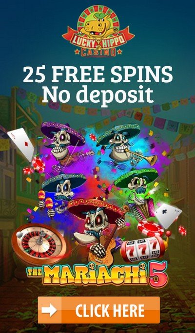 Lucky Hippo Casino gives 25 Free Spins no Deposit Lucky Hippo Casino gives 25 Free Spins no Deposit