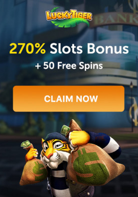 270% Welcome Bonus for UK Players at Lucky Tiger Casino 270% Welcome Bonus for UK Players at Lucky Tiger Casino