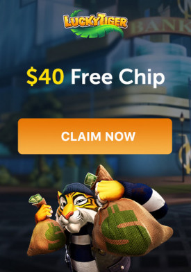 $40 Free Chip No Deposit Bonus at Casino for UK Lucky Tiger $40 Free Chip No Deposit Bonus at Casino for UK Lucky Tiger